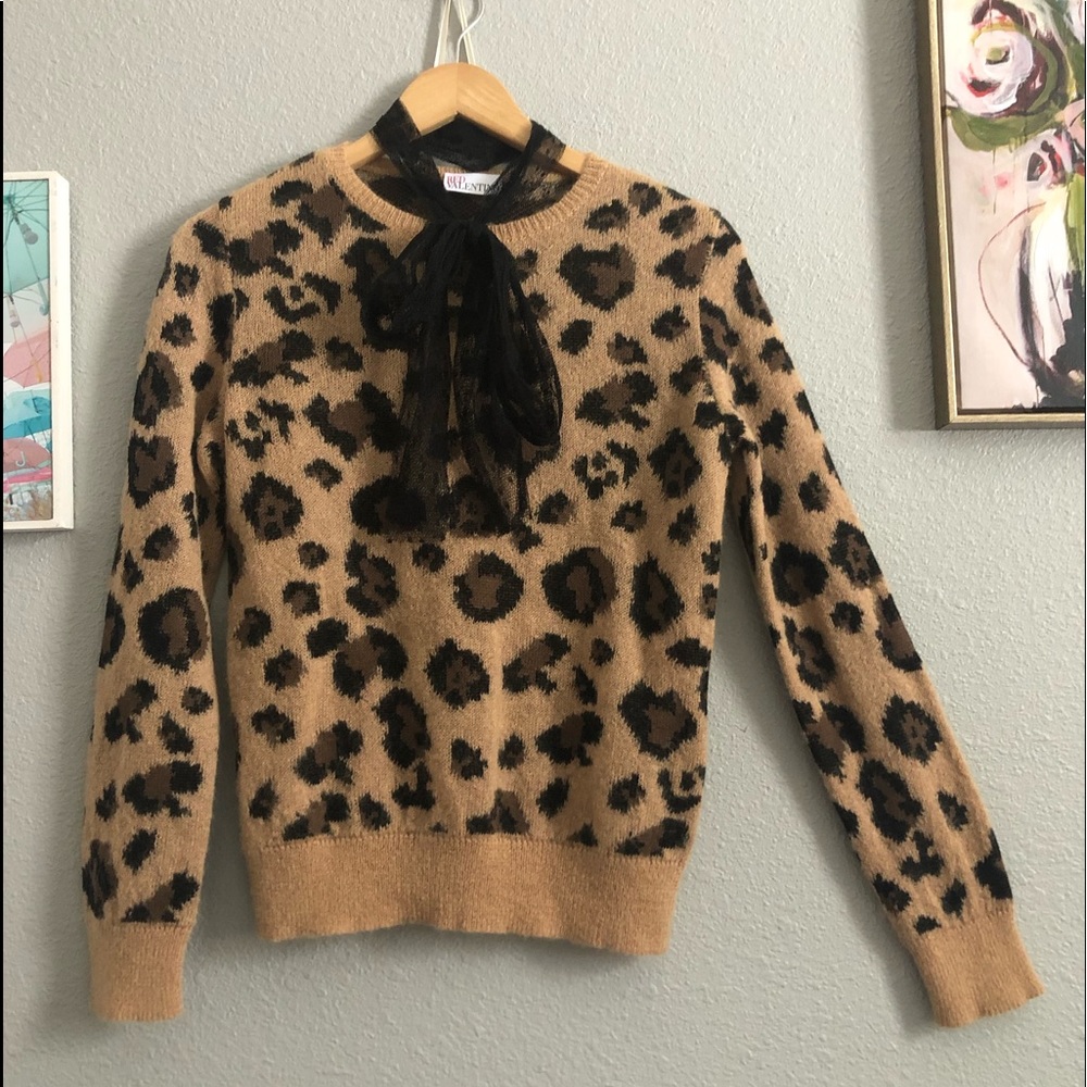REDValentino wool crew neck sweater, authentic, size XS.